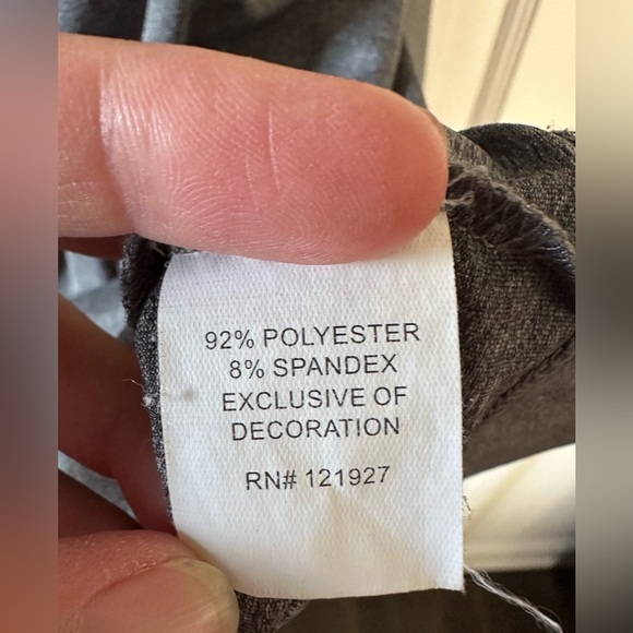 Johnnie-O Men's Gray Hoodie Shirt with Pine Needles Golf Course Logo - Picture 5 of 7